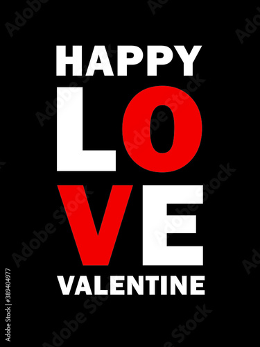 Happy love valentine t shirt design