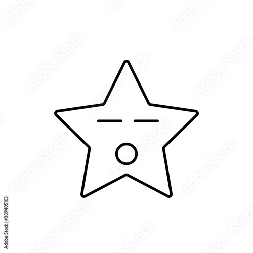 walk of fame icon element of movie icon for mobile concept and web apps. Thin line walk of fame icon can be used for web and mobile. Premium icon on white background