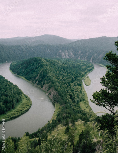 view of the river Mana