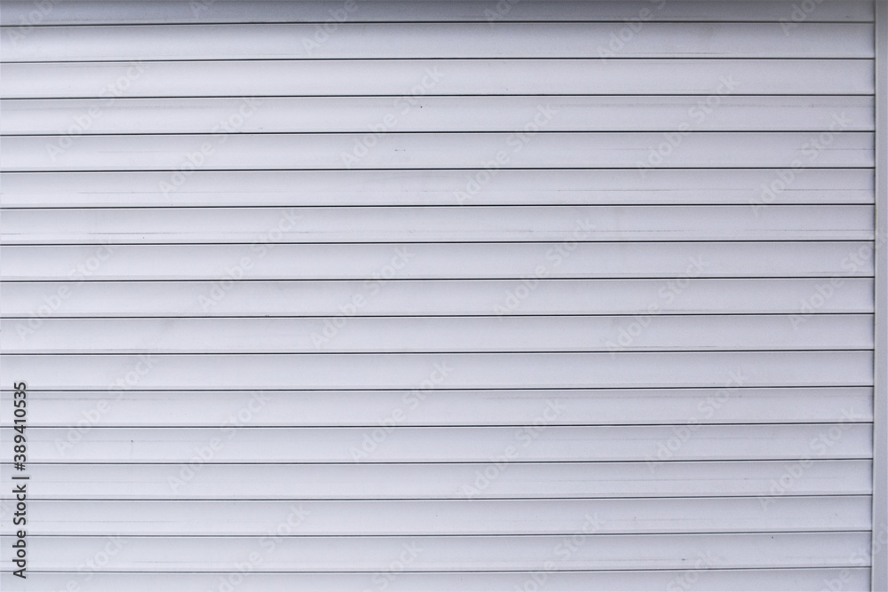 horizontal white blinds on store background horizontal white blinds on store background