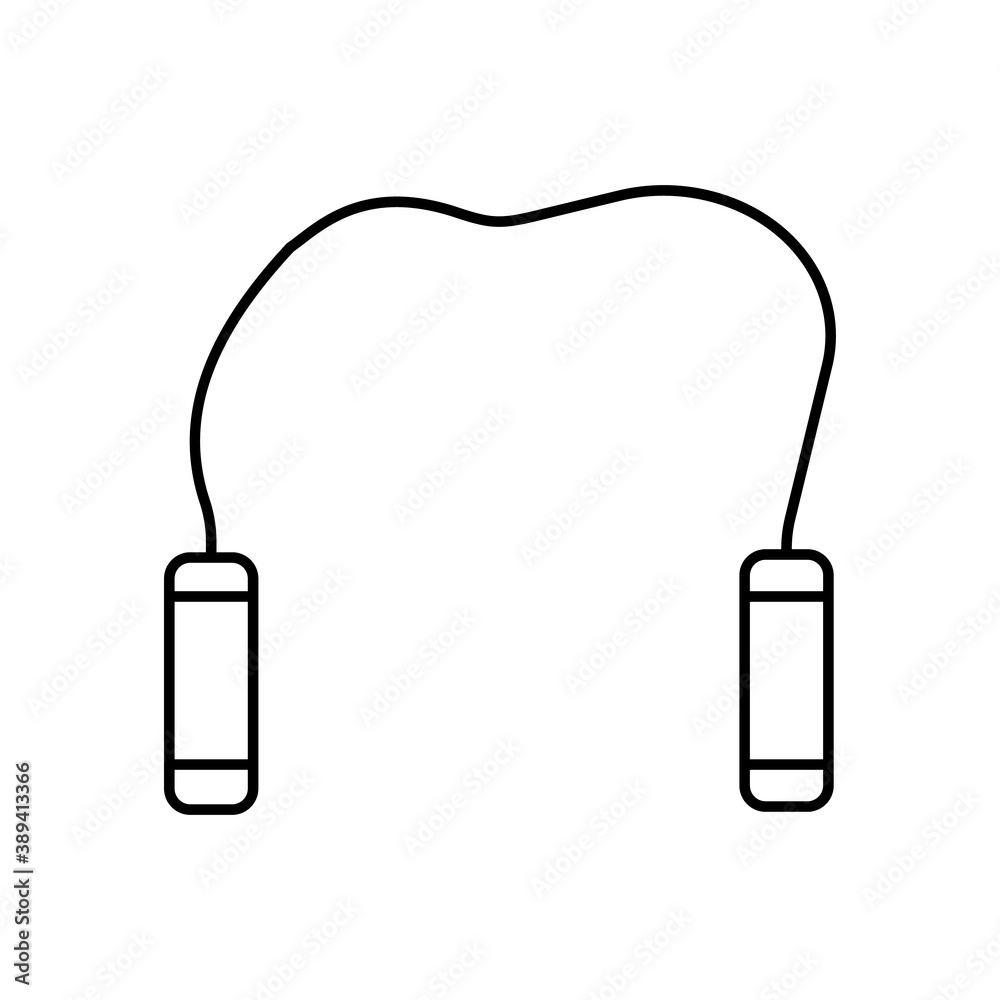 Obraz premium nunchucks icon element of weapon icon for mobile concept and web apps. Thin line nunchucks icon can be used for web and mobile. Premium icon on white background