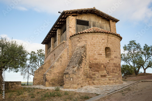 Photography Sant Jaume de Sesoliveres hermitage in Igualada, province of Barcelona, Cataloni