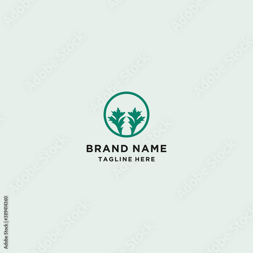 Tree Nature Logo Abstract Design Template Download