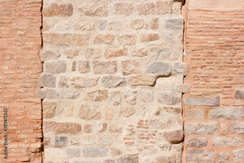 brick brown background