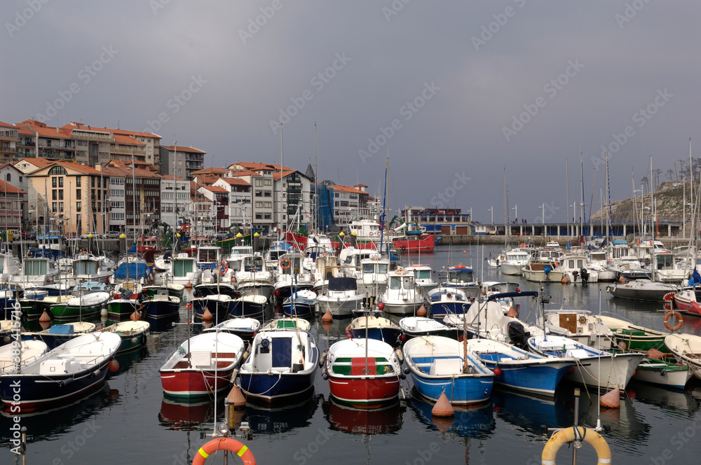 .Fishing port of Lekeitio, Basque Country, Spain