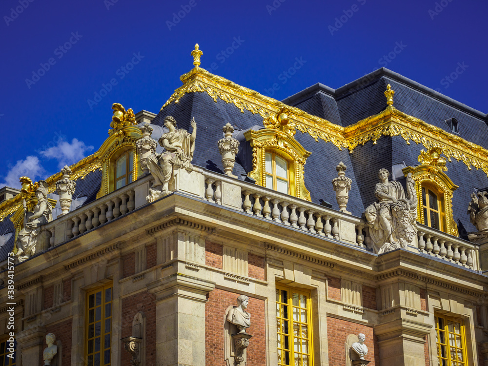 le château de Versailles en France