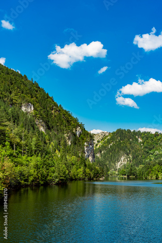 Zaovine lake in Serbia