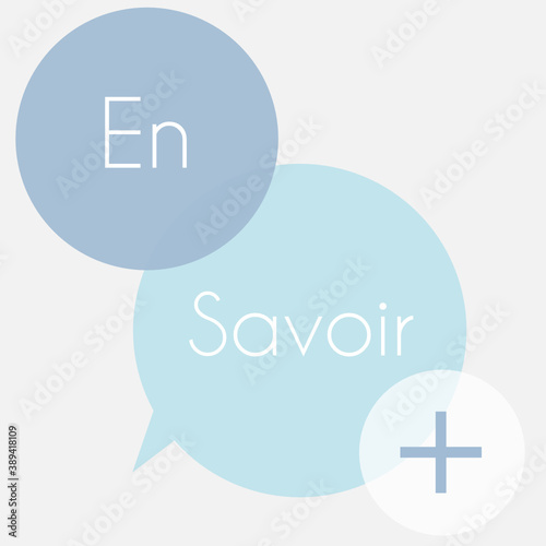 En savoir plus bleu