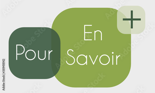 Bulles pour en savoir plus vert