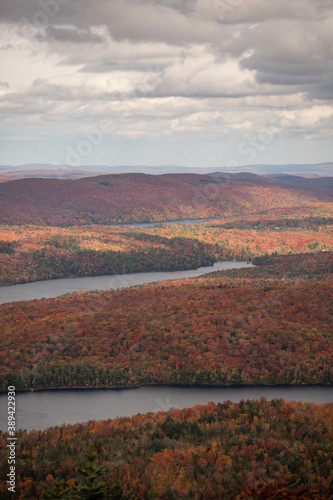 Fall colours in Mount Orford, QC © Valentin Marmin