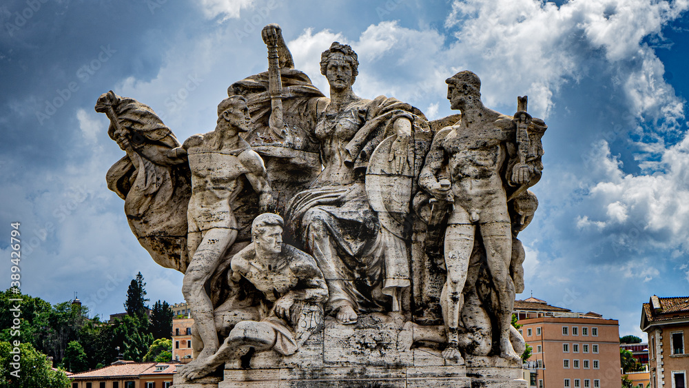 Soldier Statue, Rome