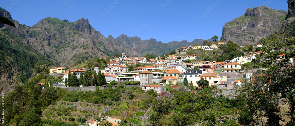 Curral Das Freiras village, Madeira Island, Portugal
