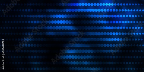 Light BLUE vector pattern with circles.