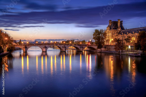 Pont Royal - sunset in Paris