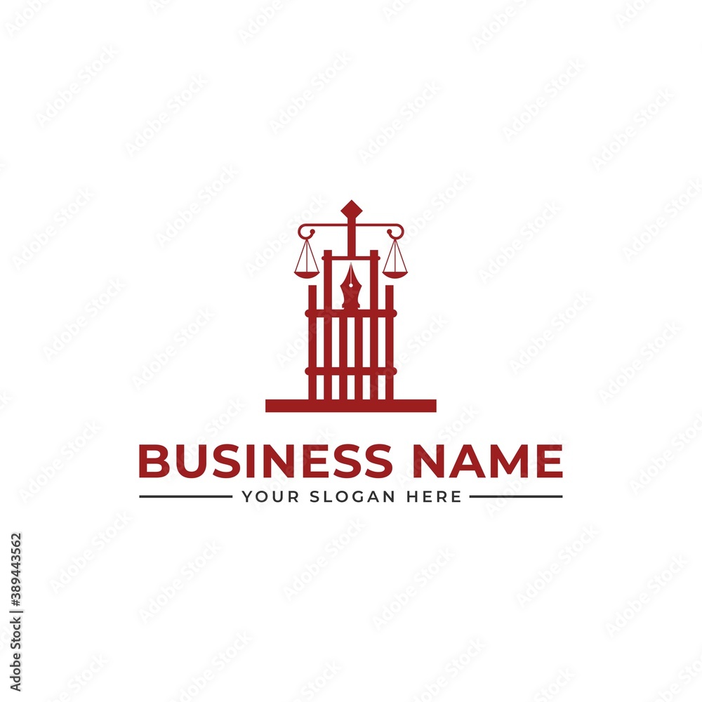 aw firm logo. Law Firm logo and icon design template-vector. column Logo Template. column Logo vector. Universal legal, lawyer, scales sword column idea creative 