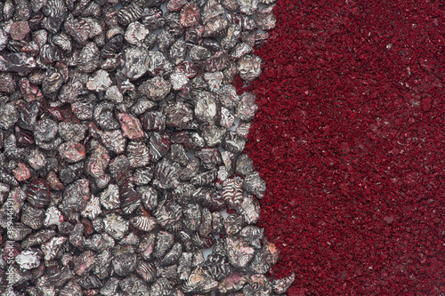 Dried and Crushed Cochineal Insects photo