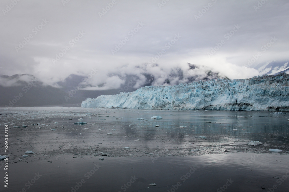Closeup of the Hubbard Glacier, Alaska