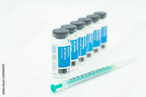 a bunch of vaccines for corona and influenza