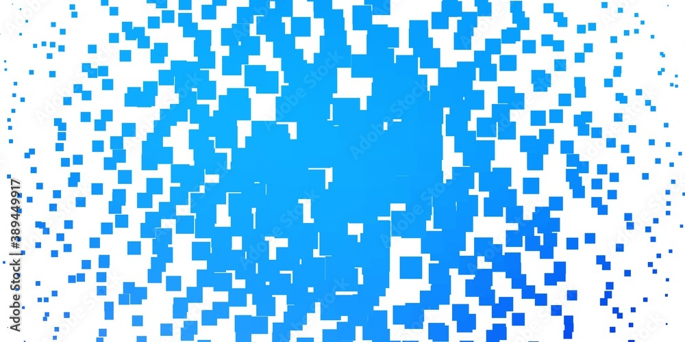 Fototapeta premium Light BLUE vector background in polygonal style.