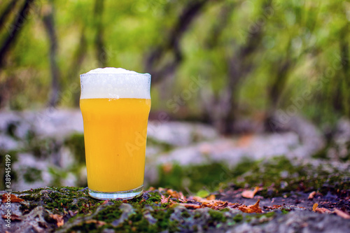 Φωτογραφία Delicious homebrewed beer, diffferent styles and rich taste