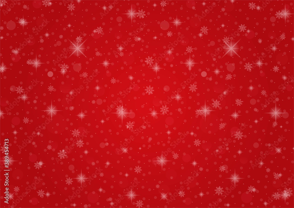 red christmas background with snow falling. vector illustration. red christmas background with snow falling. vector illustration.