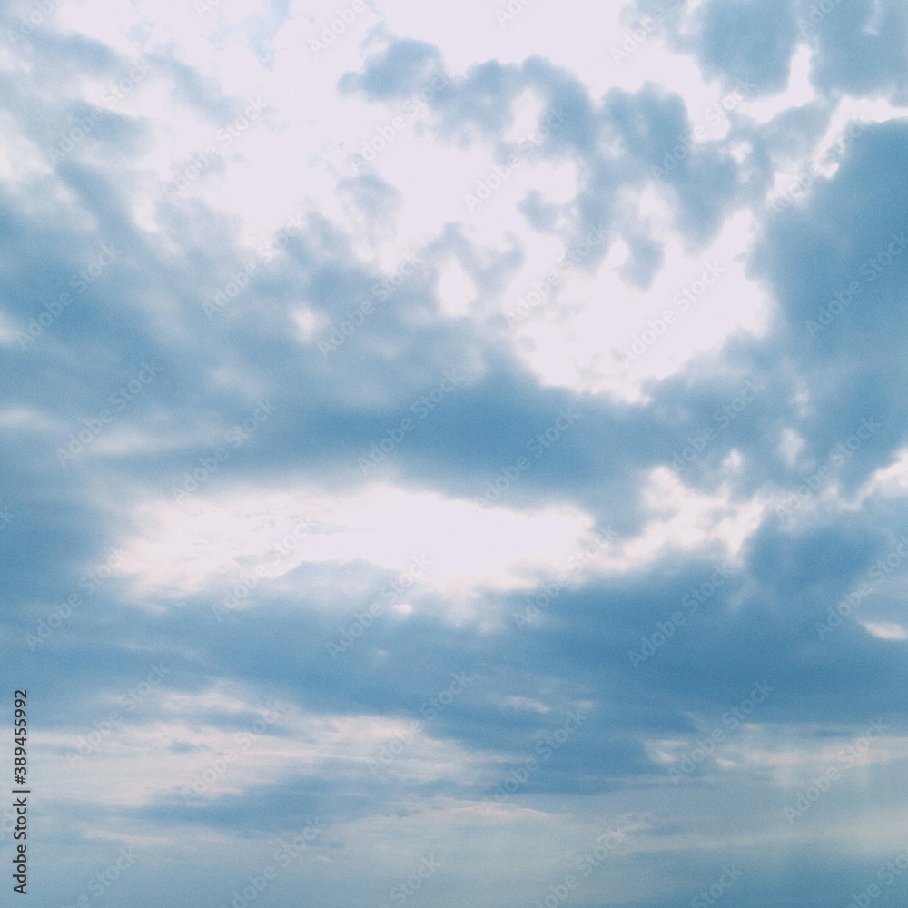 Obraz premium blue sky with clouds
