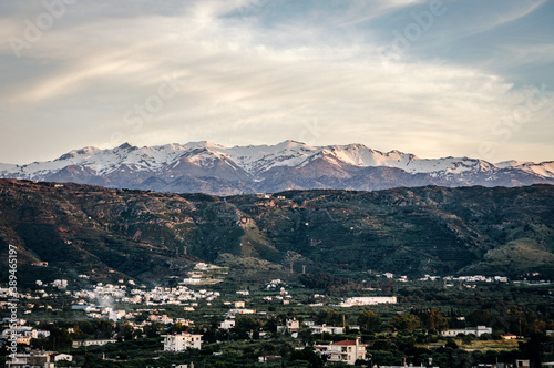 Landscape in the mountains