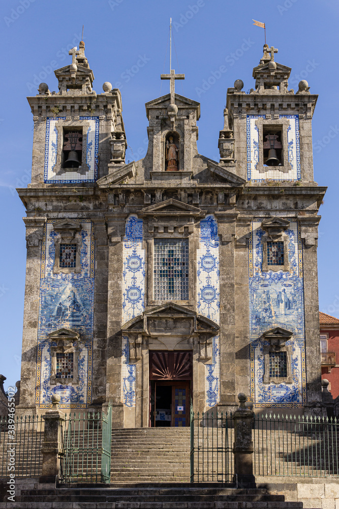 Church of Saint Ildefonso (Igreja de Santo Ildefonso), Porto, Portugal.