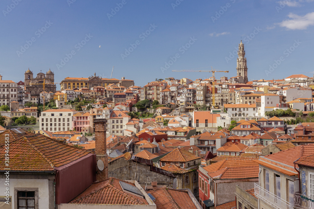 View of Porto Old Town, Portugal.