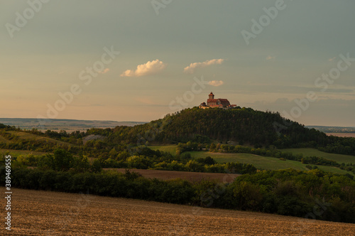 Landschaft der Drei gleichen im Herbst