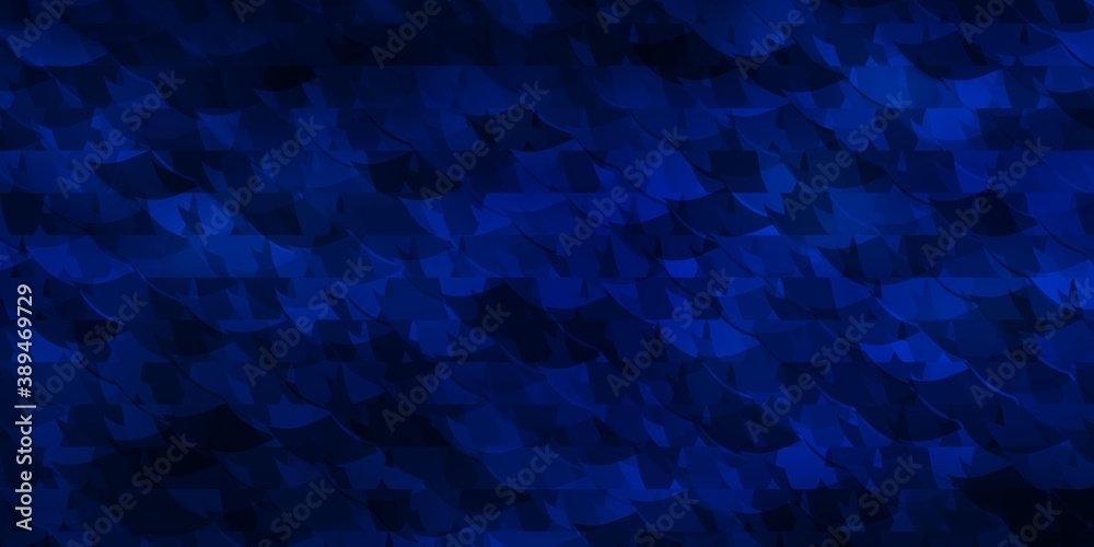 Dark BLUE vector background with triangles. Dark BLUE vector background with triangles.