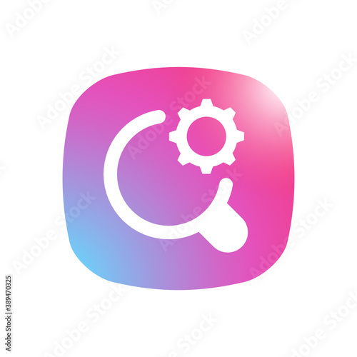 SEO Marketing - Mobile App Icon