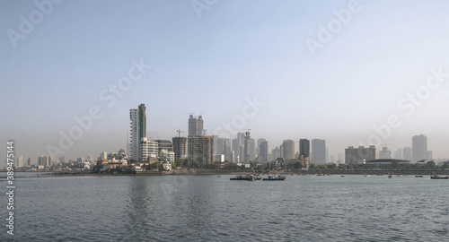 view of Mumbai at Haji Ali Bay