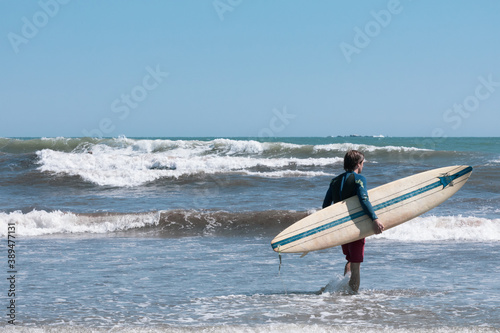 Canvas Print Sachuest Beach, Middletown RI USA