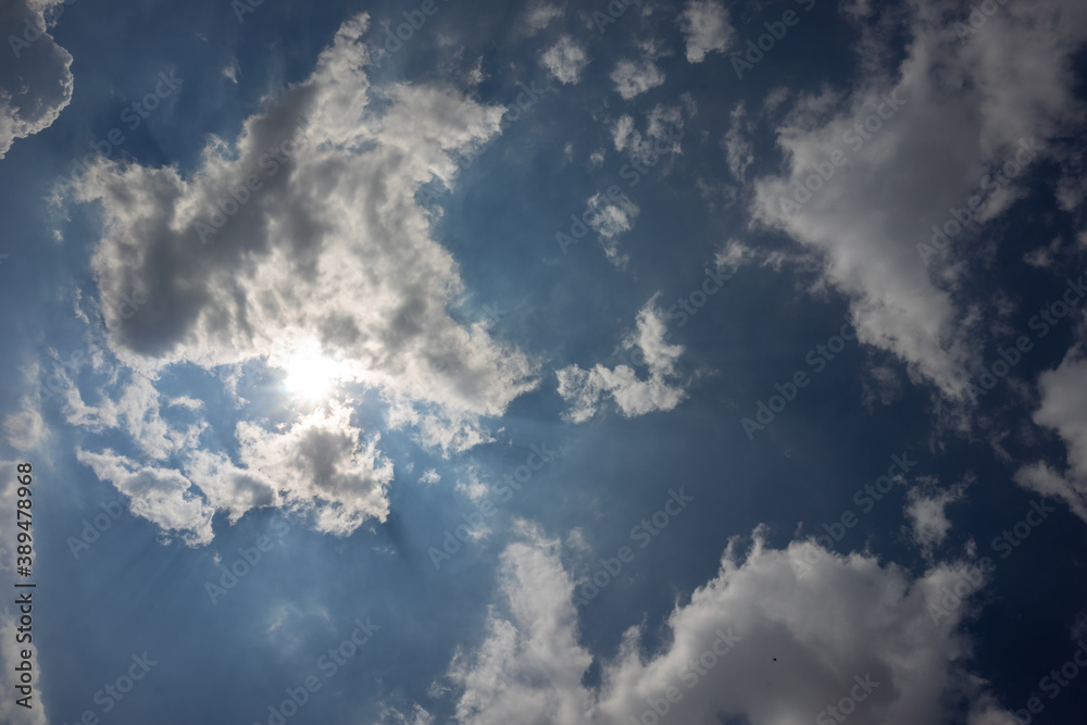 Fototapeta premium Himmel mit Wolken