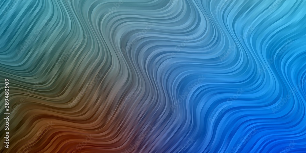 Light Blue, Yellow vector texture with circular arc. Light Blue, Yellow vector texture with circular arc.