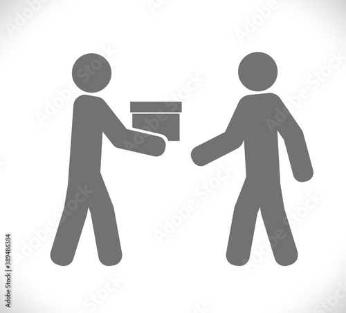 postman delivery icon