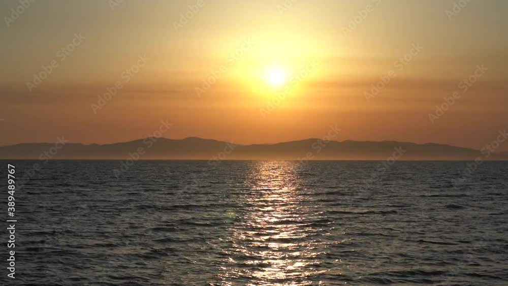 Time laps of the seascape with a beautiful sunset. Time laps of the seascape with a beautiful sunset.