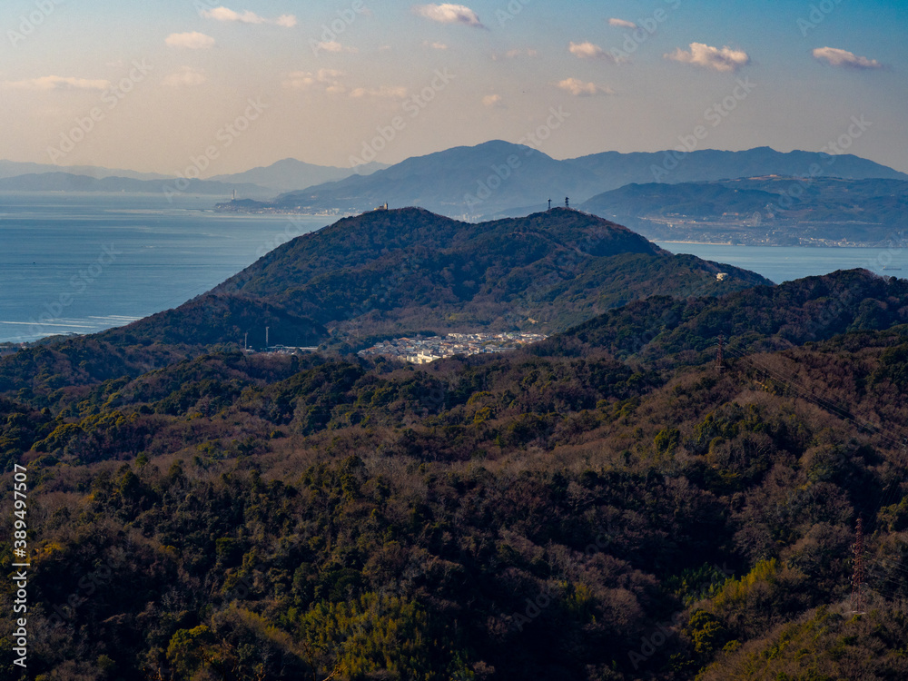 山頂からの眺め 山頂からの眺め