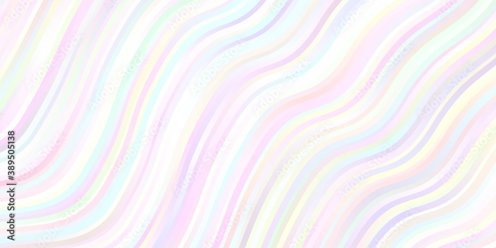 Light Purple vector template with wry lines.