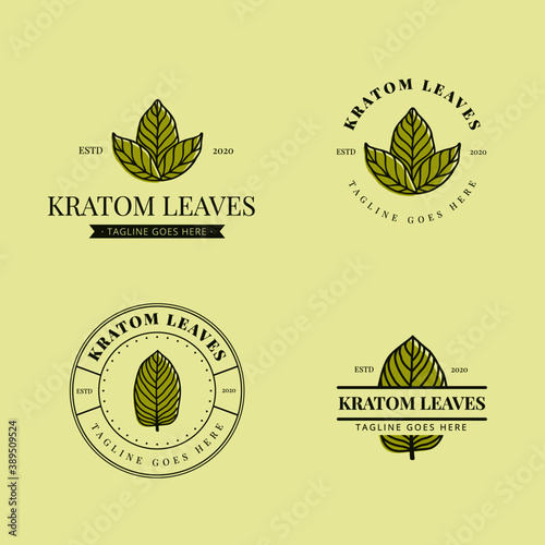 Kratom Leaves Logo