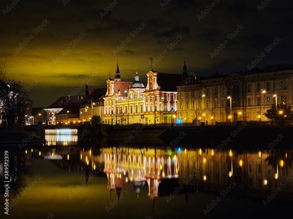 Obraz premium city at night