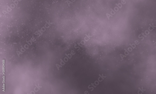 Mauve color smoke on black background