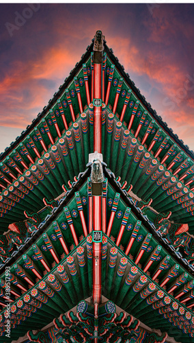 Gyeongbokgung Palace. South Korea. Architecture Designer