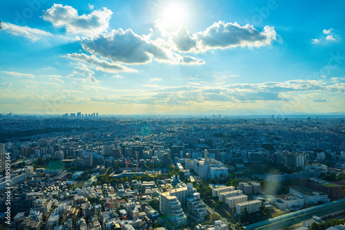 【恵比寿ガーデンプレイスより】都内景観・眺望・世田谷区の街並み