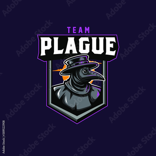 Plague Doctor  Gamer Esport Team Logo