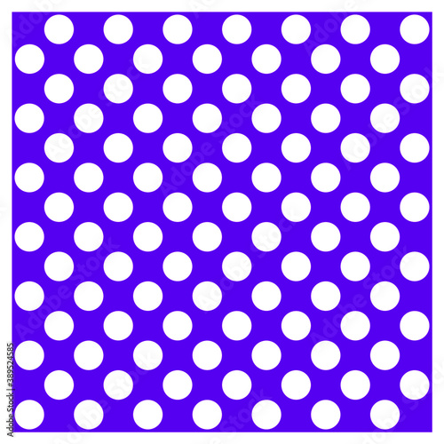 Seamless pattern of  polka dots