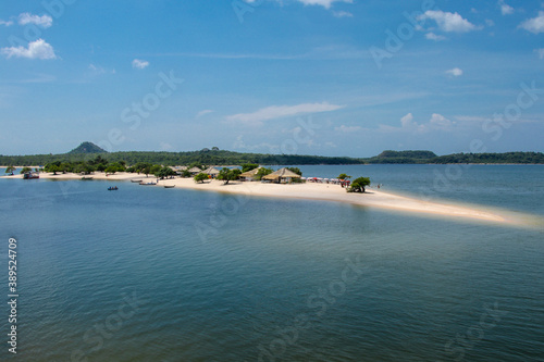 Ilha do amor em Alter do Chão Santarém no Pará.