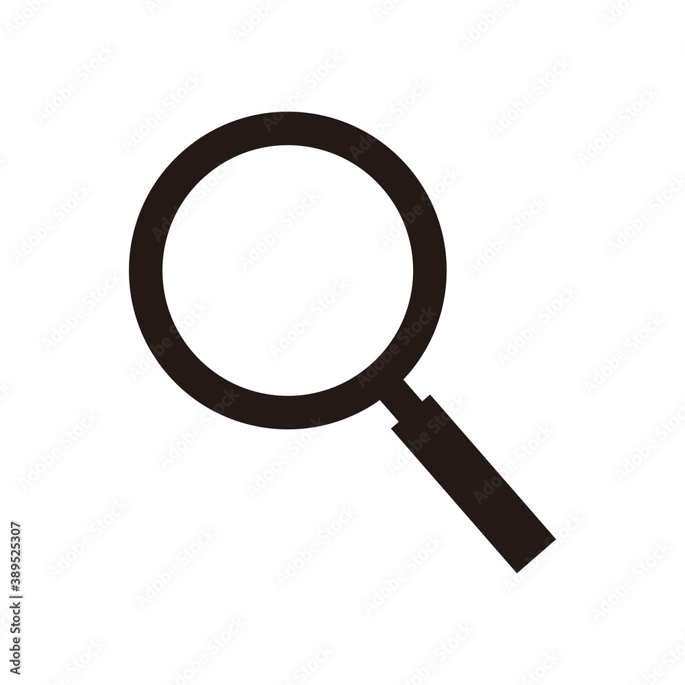 Magnifying glasses icon vector illustration Magnifying glasses icon vector illustration