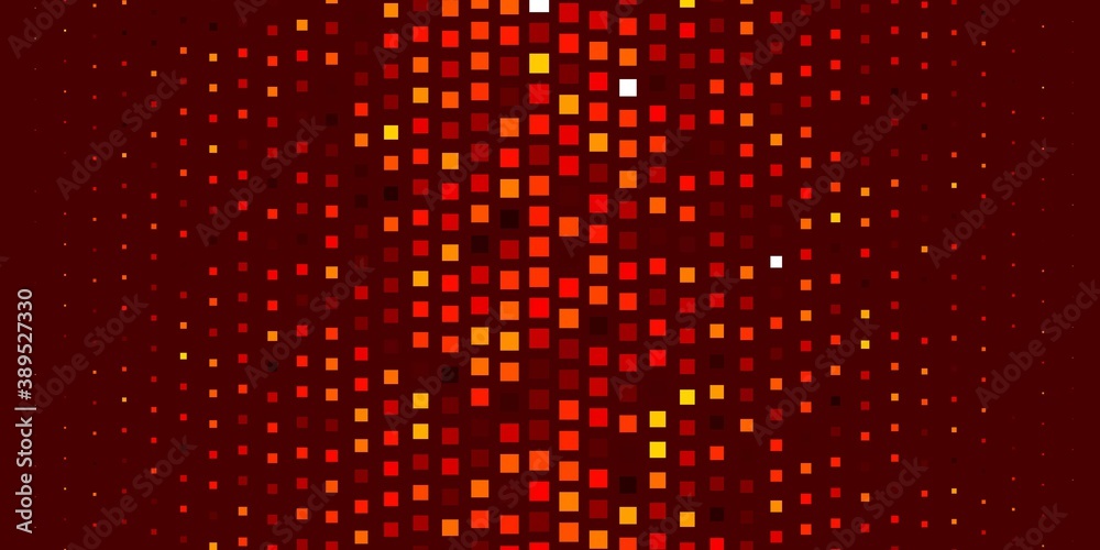 Light Orange vector background in polygonal style.